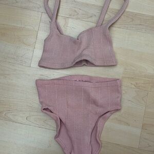 HUNZA G Nile Ribbed Bikini